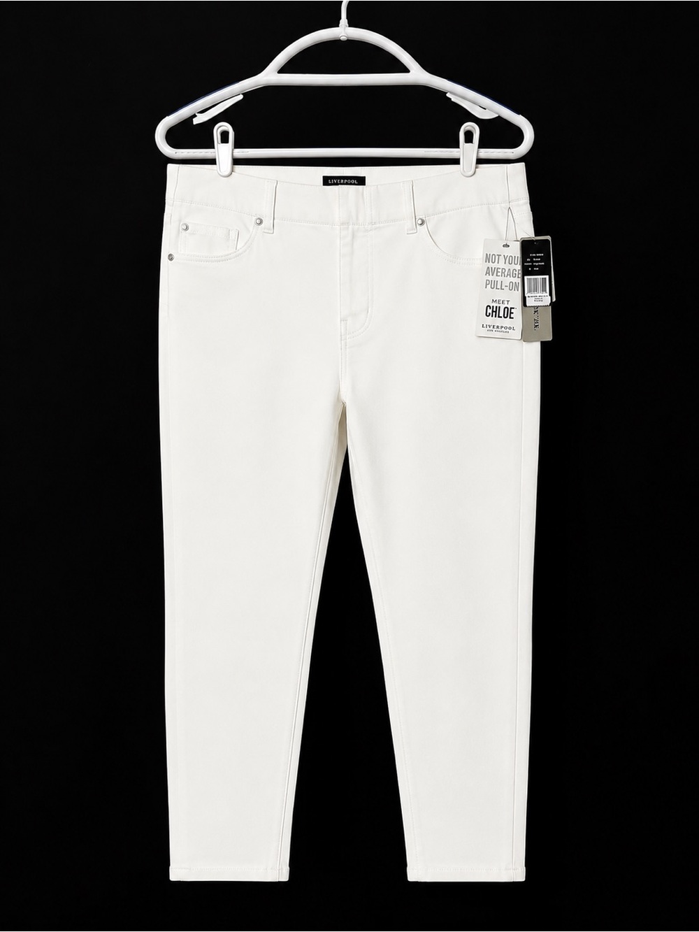 NIC+ZOE White Pull-On Jeggings